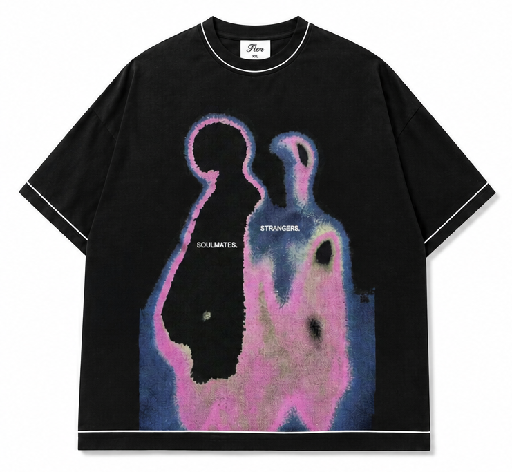 “Soulmates / Strangers” Oversized Tee